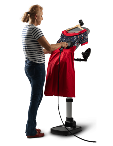 ✅  Table multi-positions pour défroisseur vapeur | Gecko-Steamer®