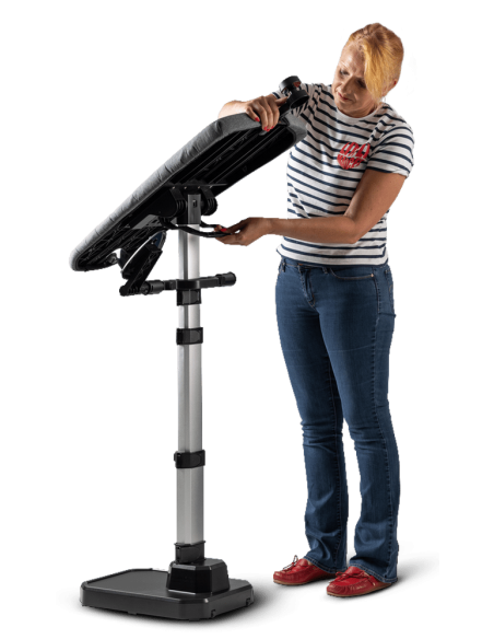 ✅  Table multi-positions pour défroisseur vapeur | Gecko-Steamer®
