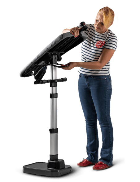 ✅  Table multi-positions pour défroisseur vapeur | Gecko-Steamer®