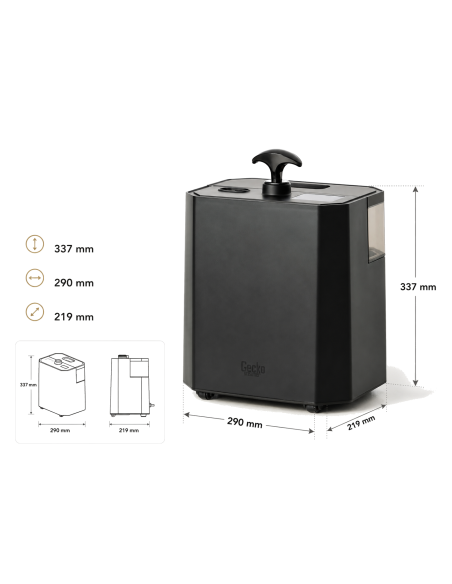 ✅ Plancha vertical de alta presión con mesa MP900 | Gama alta | Gecko-Steamer®