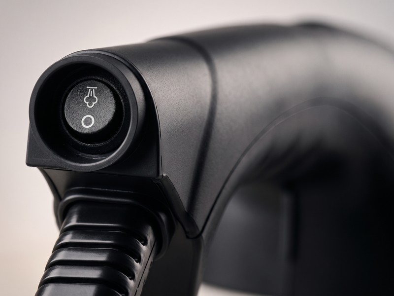 Spülfunktion des MP900-Dampfkopfs
