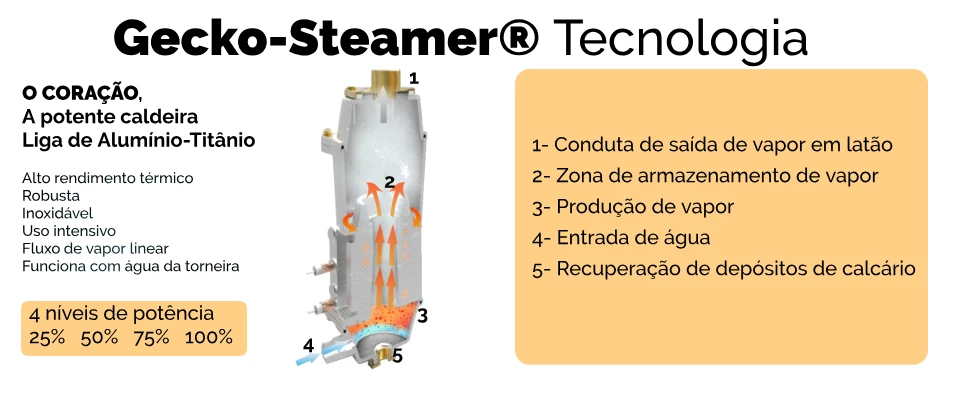 potente caldeira lm58